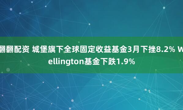 翻翻配资 城堡旗下全球固定收益基金3月下挫8.2% Wellington基金下跌1.9%